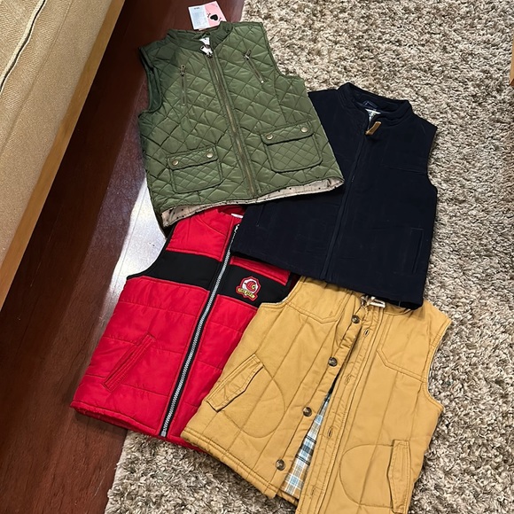 Four little boys Vests!! - Picture 1 of 9